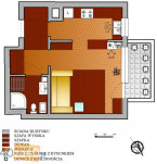 Mieszkanie do wynajęcia, pokoje: 1, cena: 1 700,00 PLN, Warszawa, kontakt: PL +48 608 577 042