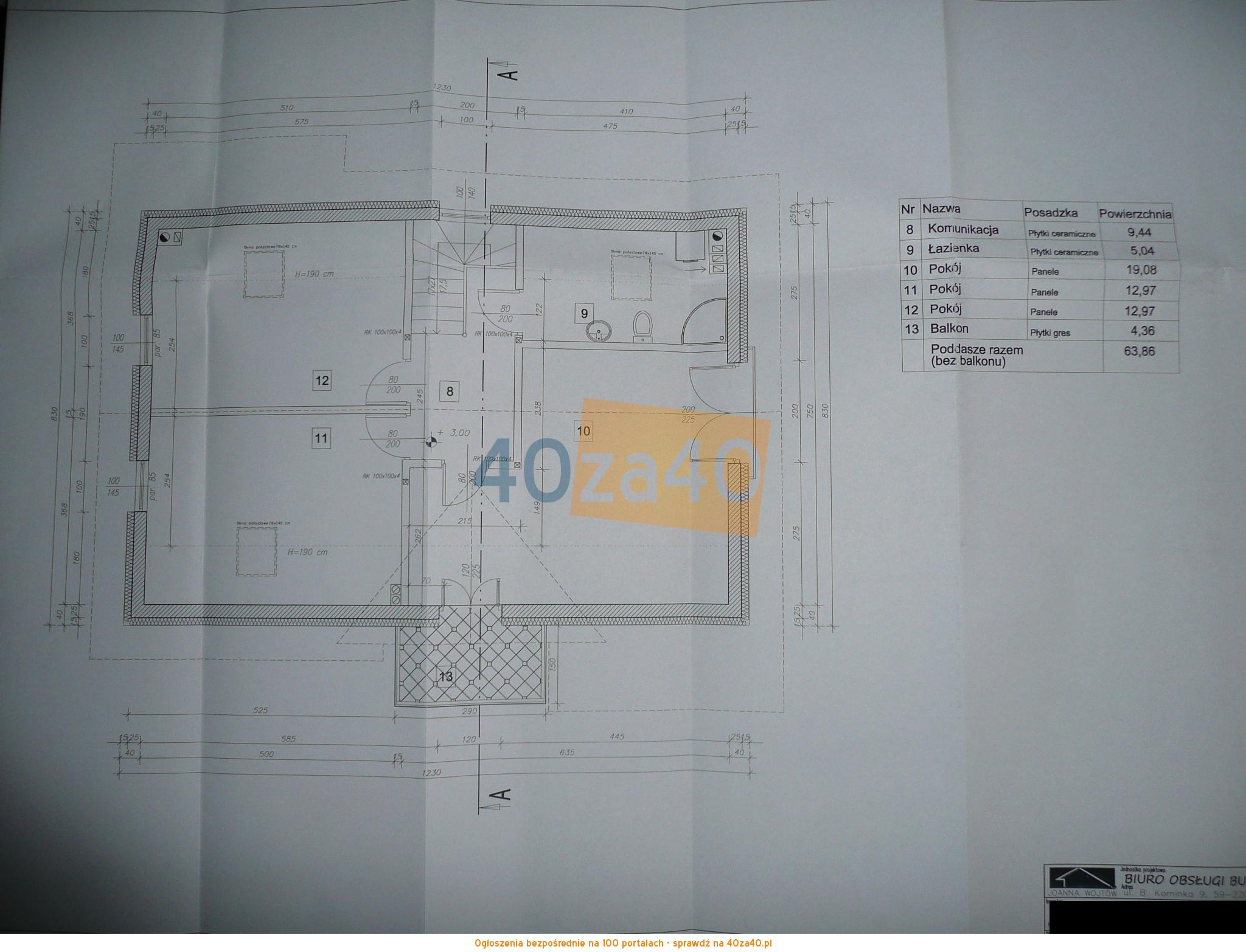 Dom na sprzedaż, powierzchnia: 165 m2, pokoje: 4, cena: 399 000,00 PLN, kontakt: +48603340035