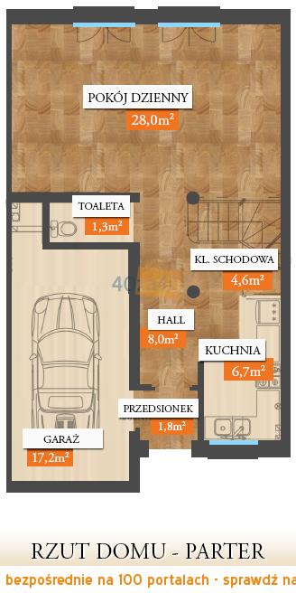 Dom na sprzedaż, powierzchnia: 130 m2, pokoje: 4, cena: 589 000,00 PLN, Marki, kontakt: 608364364