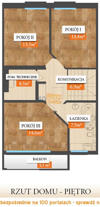 Dom na sprzedaż, powierzchnia: 130 m2, pokoje: 4, cena: 589 000,00 PLN, Marki, kontakt: 608364364