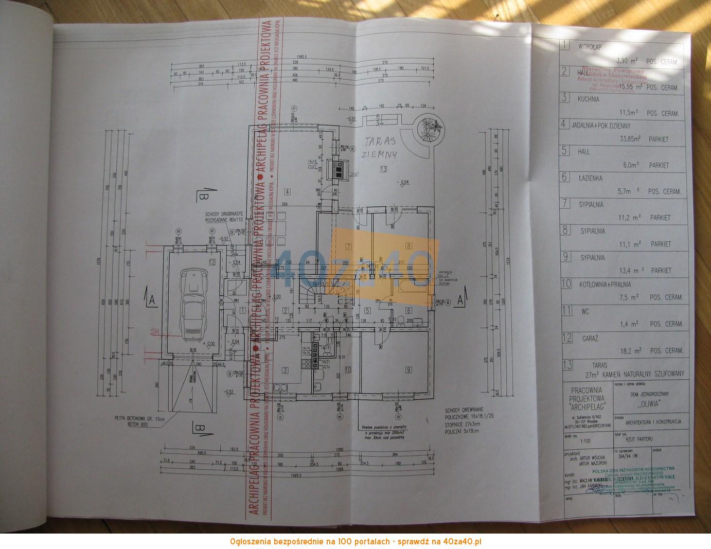 Dom na sprzedaż, powierzchnia: 260 m2, pokoje: 6, cena: 680 000,00 PLN, Sulejówek, kontakt: 504 467 489