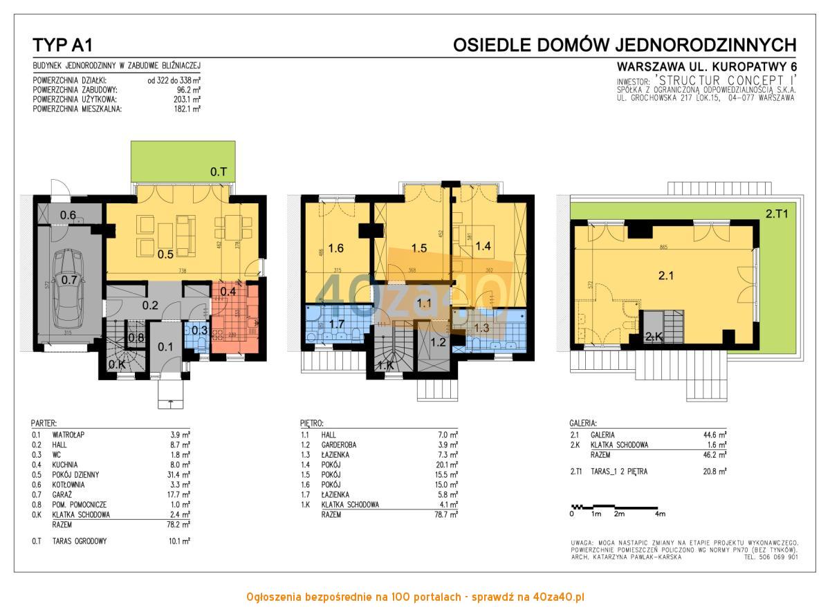 Dom na sprzedaż, powierzchnia: 194.7 m2, pokoje: 6, cena: 909 000,00 PLN, Warszawa, kontakt: 602 313 226