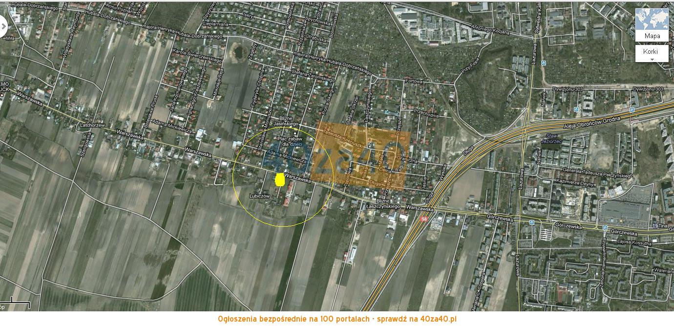 Działka na sprzedaż, 1000 m2, cena: 950 000,00 PLN, Lubiczów, kontakt: 604525130