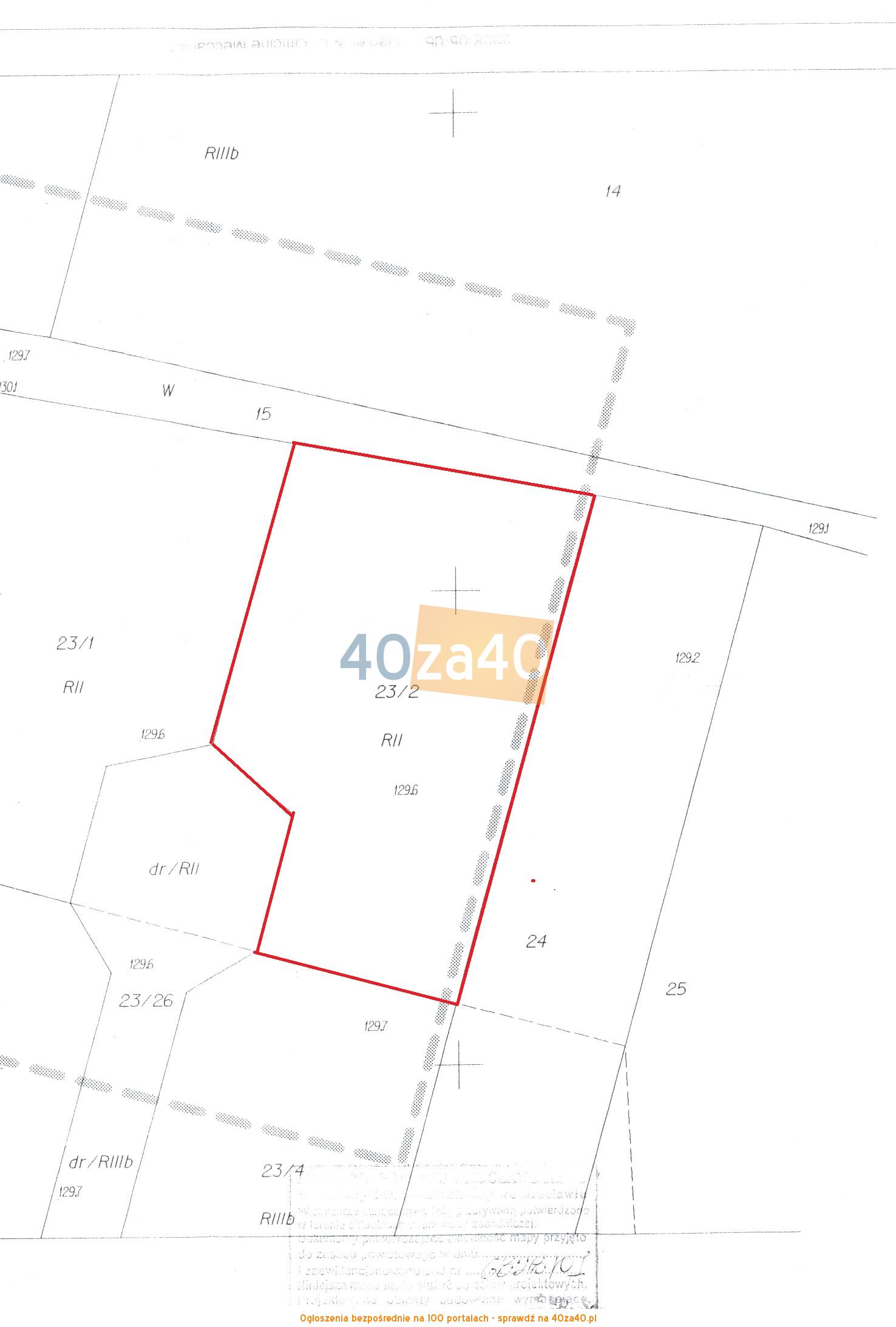 Działka na sprzedaż, 1530 m2, cena: 265 000,00 PLN, Żórawina, kontakt: 500 215 014