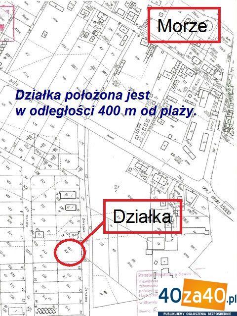 Działka na sprzedaż, 1570 m2, cena: 415 000,00 PLN, Jarosławiec, kontakt: 665 680 620