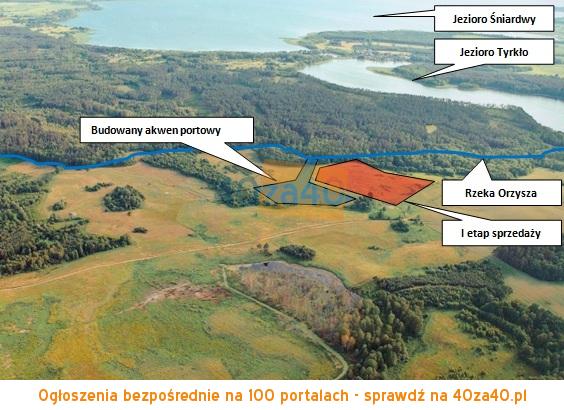 Działka na sprzedaż, 4369 m2, cena: 199 000,00 PLN, kontakt: 505513033