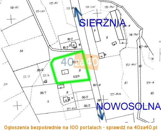 Działka na sprzedaż, 4711 m2, cena: 585 000,00 PLN, Boginia, kontakt: 601225400