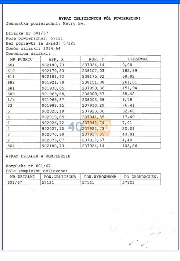 Działka na sprzedaż, 57000 m2, cena: 1 590 000,00 PLN, Kalety, kontakt: PL +48 607 529 141