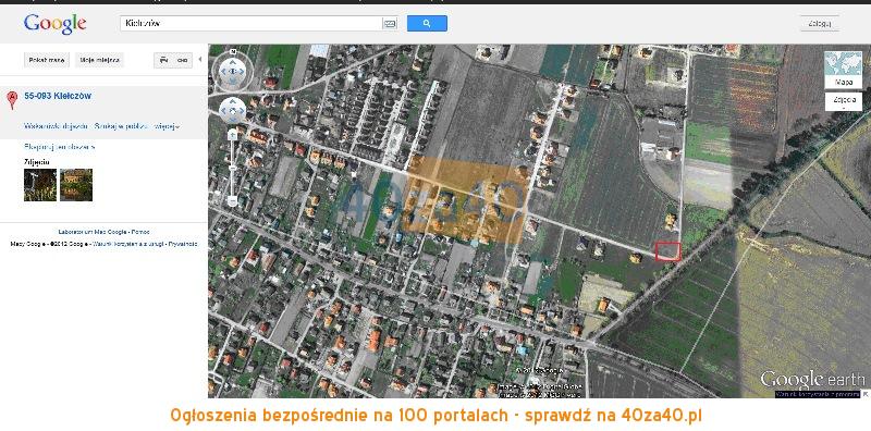 Działka na sprzedaż, 856 m2, cena: 175 000,00 PLN, Kiełczów, kontakt: 660431774