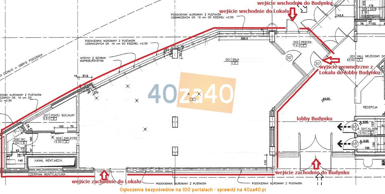 Lokal do wynajęcia, cena: 3 932,00 PLN, Warszawa, kontakt: 600246002