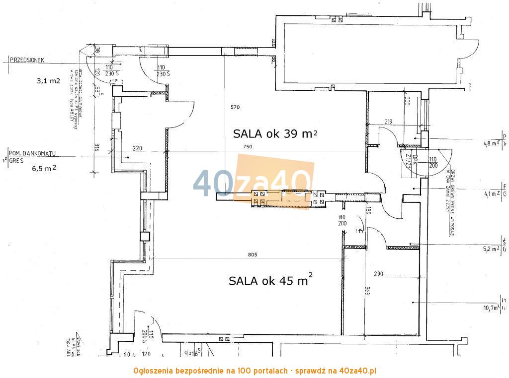 Lokal do wynajęcia, cena: 4 800,00 PLN, Szczecin, kontakt: 604117576