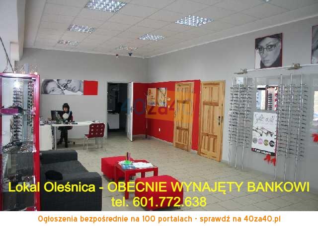 Lokal na sprzedaż, cena: 449 000,00 PLN, Oleśnica, kontakt: 601772638