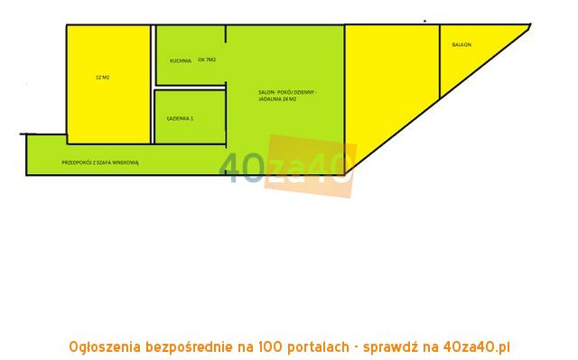 Mieszkanie do wynajęcia, cena: 790,00 PLN, Kraków, kontakt: 501591919
