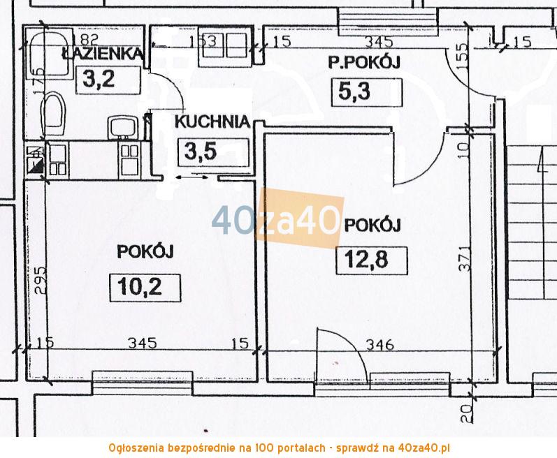 Mieszkanie do wynajęcia, pokoje: 2, cena: 1 200,00 PLN, Kraków, kontakt: 692515761