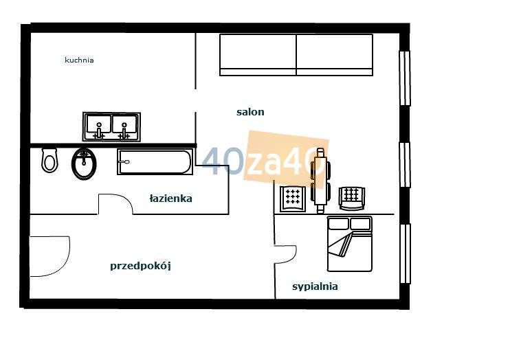 Mieszkanie na sprzedaż, pokoje: 2, cena: 219 000,00 PLN, Wrocław, kontakt: 533302205