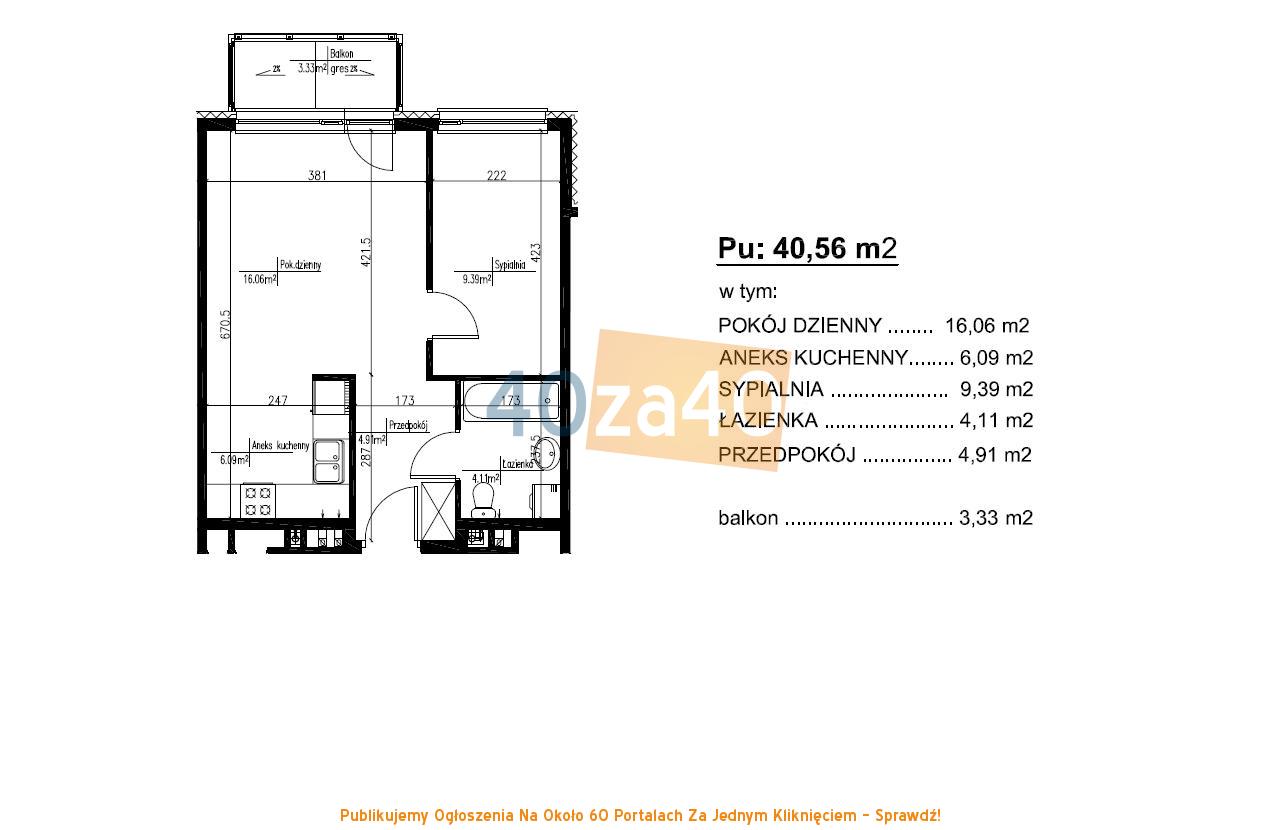 Mieszkanie na sprzedaż, pokoje: 2, cena: 232 003,00 PLN, Warszawa, kontakt: 502102745