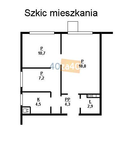 Mieszkanie na sprzedaż, pokoje: 3, cena: 297 000,00 PLN, Warszawa, kontakt: PL +48 608 556 207